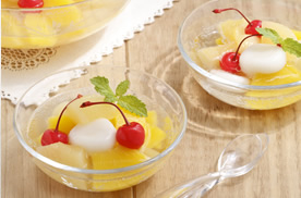 さっぱりシュワ！フルーツポンチ